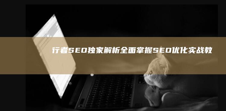 行者SEO独家解析：全面掌握SEO优化实战教程